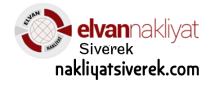 Siverek Elvan Nakliyat